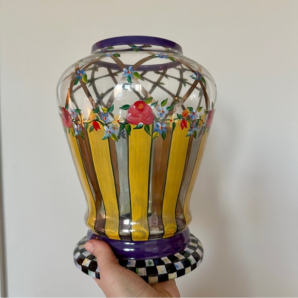 NWT Authentic MACKENZIE-CHILDS Garland Apothecary Jar - Picture 4 of 16